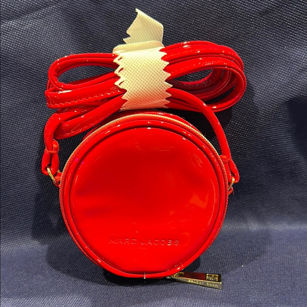 Marc Jacobs Red Mini Drum Bag